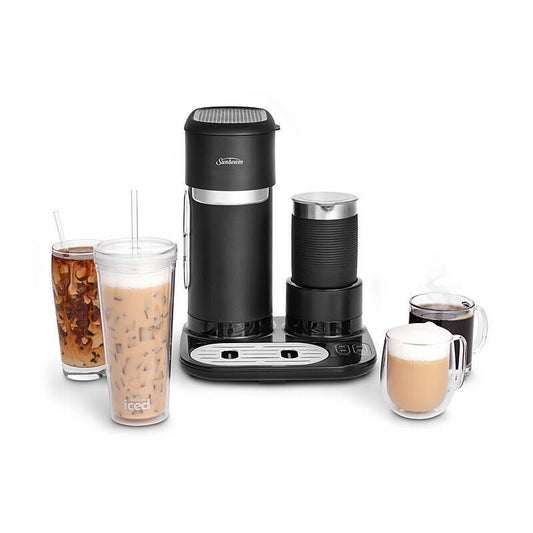 Sunbeam Iced + Hot Coffee Mchn  - SDP1500BK