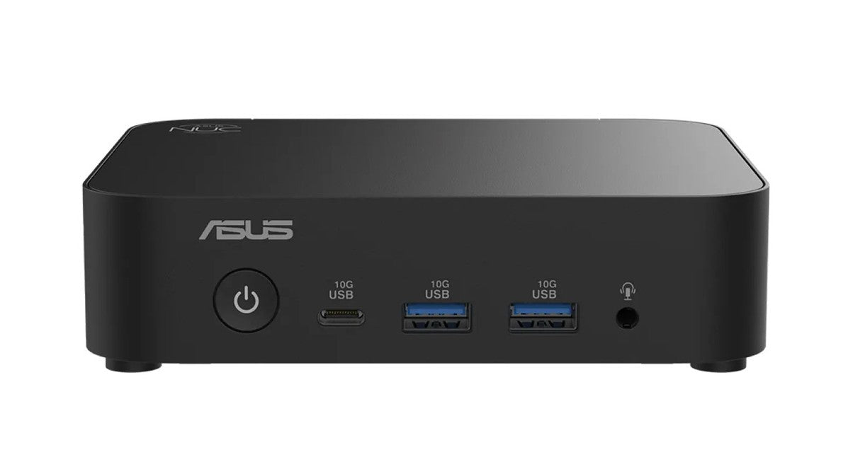 ASUS NUC 14 Essential Core N97 Barebone Mini PC, Intel N97, DDR5 SODIMM RAM Slot, Integrated Intel Graphics, 2.5GbE, Wi-Fi 6E, M.2, No OS No Cord (LS RNUC14MNK9700000