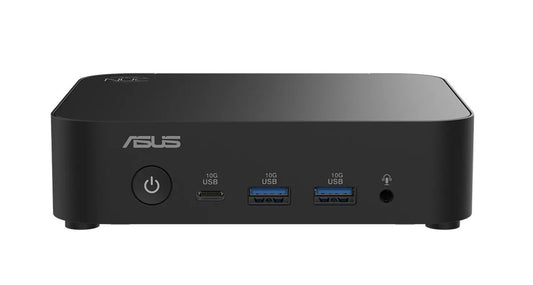ASUS NUC 14 Essential Core N97 Barebone Mini PC, Intel N97, DDR5 SODIMM RAM Slot, Integrated Intel Graphics, 2.5GbE, Wi-Fi 6E, M.2, No OS No Cord (LS RNUC14MNK9700000