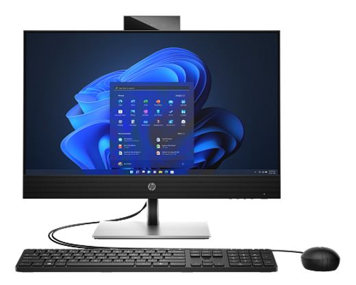 HP ProOne 440 G9 AIO 23.8'/24' FHD NT Intel i5-14500T 8GB 256GB SSD WIN 11 PRO Intel UHD 770 GPU WiFi6 Webcam 1xDP 1xHDMI KB+Mouse 1Yr OS +16GB USB A41JBPT