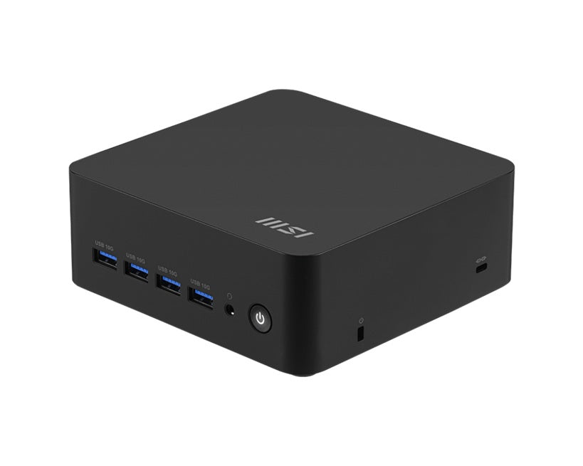 MSI Cubi Z AI 8M with Hawk Point R5, Ryzen 5 8645HS/Up to DDR5/dTPM/2*M.2/2*HDMI/2*USB C 4.0/4*Display/2*LAN/Wifi6E/Card Reader/Power Switch Cable/3Y Cubi Z AI 8M-007BAP-BAR58645SXX