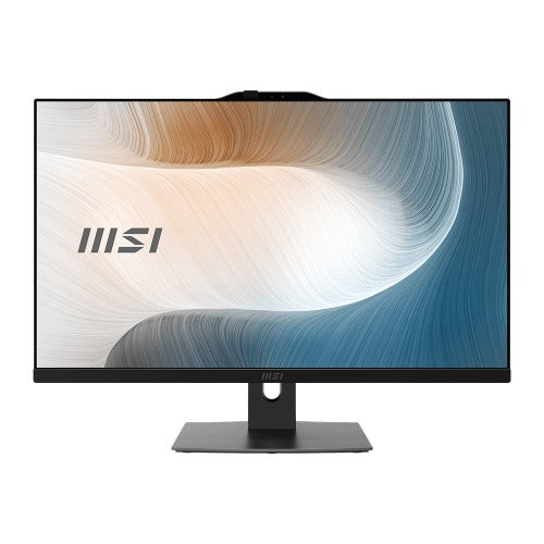 MSI Modern AM272P 1M-1218AU AIO Black, 27' Non-Touch, W11, i5-120U, Iris Xe, 64GB DDR5, M.2 NVMe, WiFi AX, USB-C, HDMI, webcam Modern AM272P 1M-1218AU