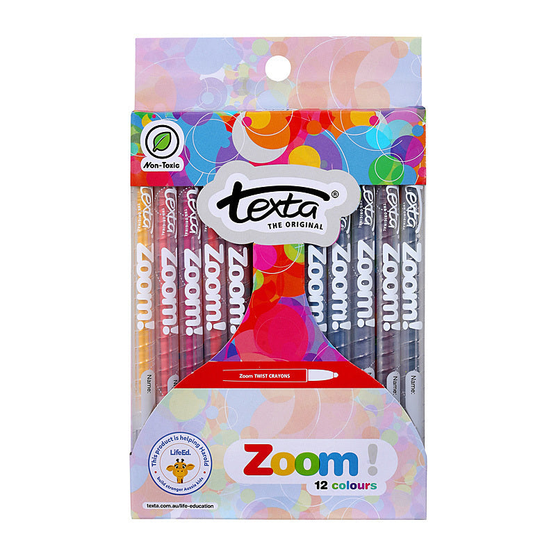 Texta Zoom Crayon Pk12  - 49875