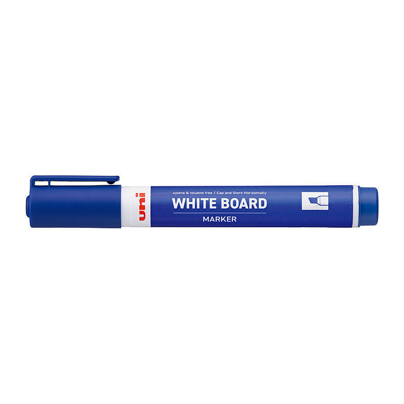 uni W/Brd Mrkr Chisel Blu Box of 12  - PWB50KBL