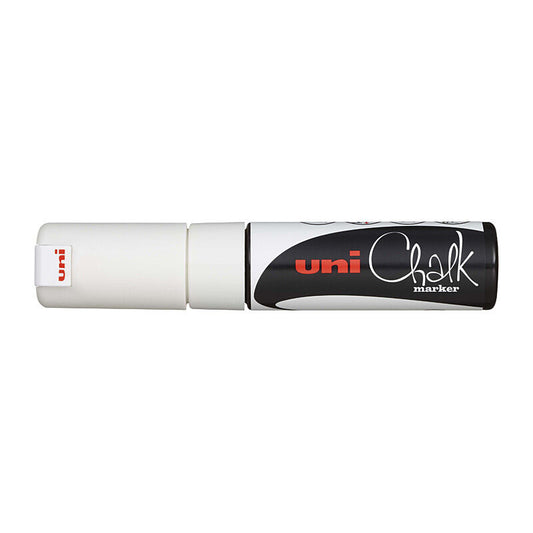 uni Chalk Mrkr Chis White  - PWE8KWH