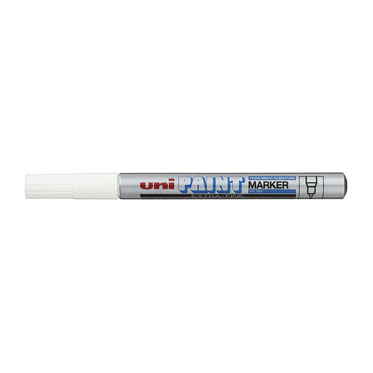 uni Paint Mark XFine Slvr Box of 12  - PX203S