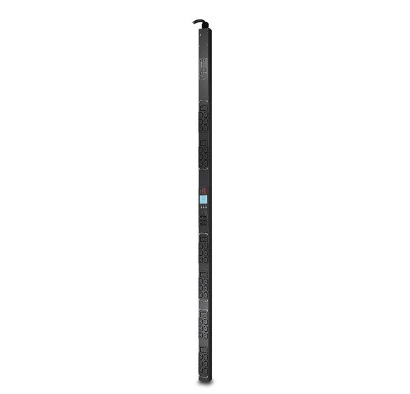 APC NetShelter Metered Rack PDU, 0U, 3PH, 11kW 230V 16A or 11kW 230V 16A, 36 C13 and 6 C19 outlets, IEC 309 3P+N+PE cord AP8881