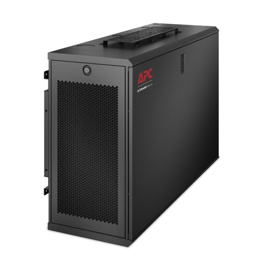 APC NetShelter 6U Low-Profile Wallmount Rack Enclosure Cabinet 230V Server Depth AR106VI