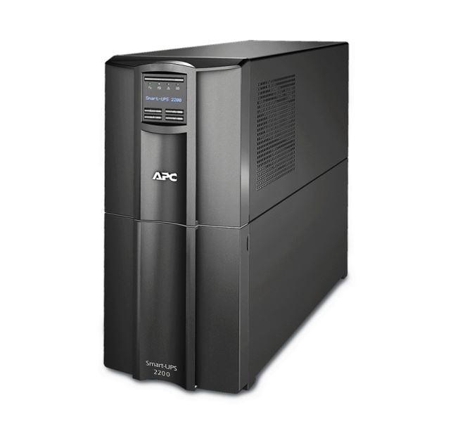 APC Smart-UPS, Line Interactive, 2200VA, Tower, 230V, 8x IEC C13+2x IEC C19 outlets, SmartConnect Port+SmartSlot SMT2200IC