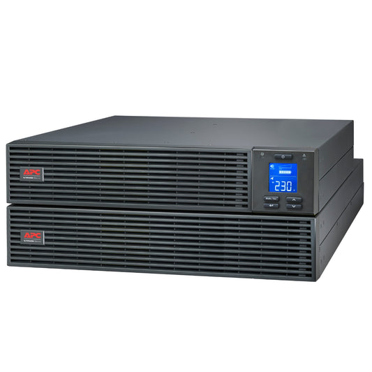 APC Easy UPS 1000VA/800W Online UPS, 4U Rackmount, 230V/10A Input, 3x IEC C13 Outlets, Lead Acid Battery, W/ Extended Battery Pack, W/ Rail Kit SRV1KRILRK
