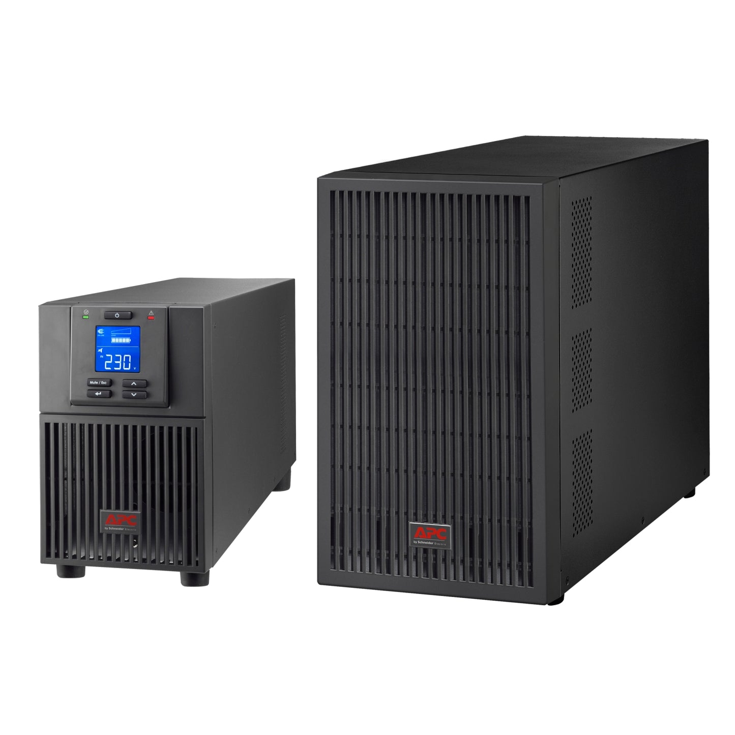 APC Easy UPS On-Line, 2000VA/1600W, Tower, 230V, 4x IEC C13 outlets, Intelligent Card Slot, LCD, Extended runtime SRV2KIL-E