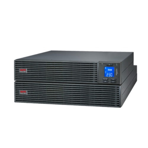 APC Easy UPS 2000VA/1800W Online UPS, 4U Rackmount, 230V/10A Input, 4x IEC C13 Outlets, Lead Acid Battery, W/ Battery Pack, W/ Rail Kit SRV2KRILRK-E