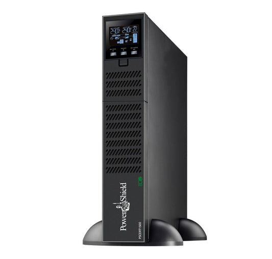 PowerShield Centurion RT 1500VA/1350W - 2U - True Online Double Conversion Rack/Tower UPS, 3 AUS sockets, 10A, C13 x 5, 2-year warranty PSCERT1500