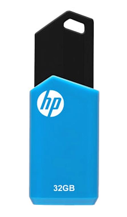 HP V150W 32GB USB 2.0 Type-A Flash Drive Memory Stick Slide 0C to 60C External Storage for Windows 8 10 11 Mac HPFD150W-32