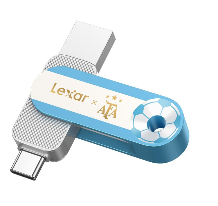 Lexar D500 128GB JumpDrive Solid Stat USB 3.2 Gen Type-C, up to 400MB/s read transfer (Co-branded Edition) LJDD500128G-BNXNG