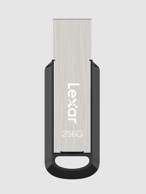 Lexar M400 256GB JumpDrive USB3.0 Flash Drive, up to 150MB/s read the stylish metal and key ring design lets you easily transfer files anywhere LJDM400256G-BNBNG