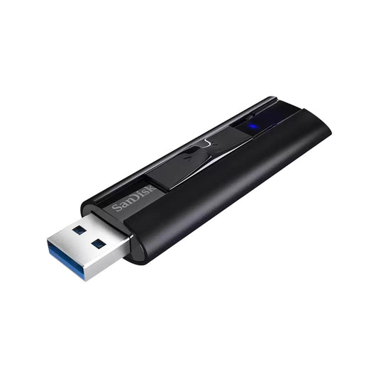 SanDisk 256GB Extreme Pro USB3.2 Solid State Flash Drive, CZ880 Black, Read up to 420MB/s, Write up to 380MB/s, USB-A SDCZ880-256G-G46