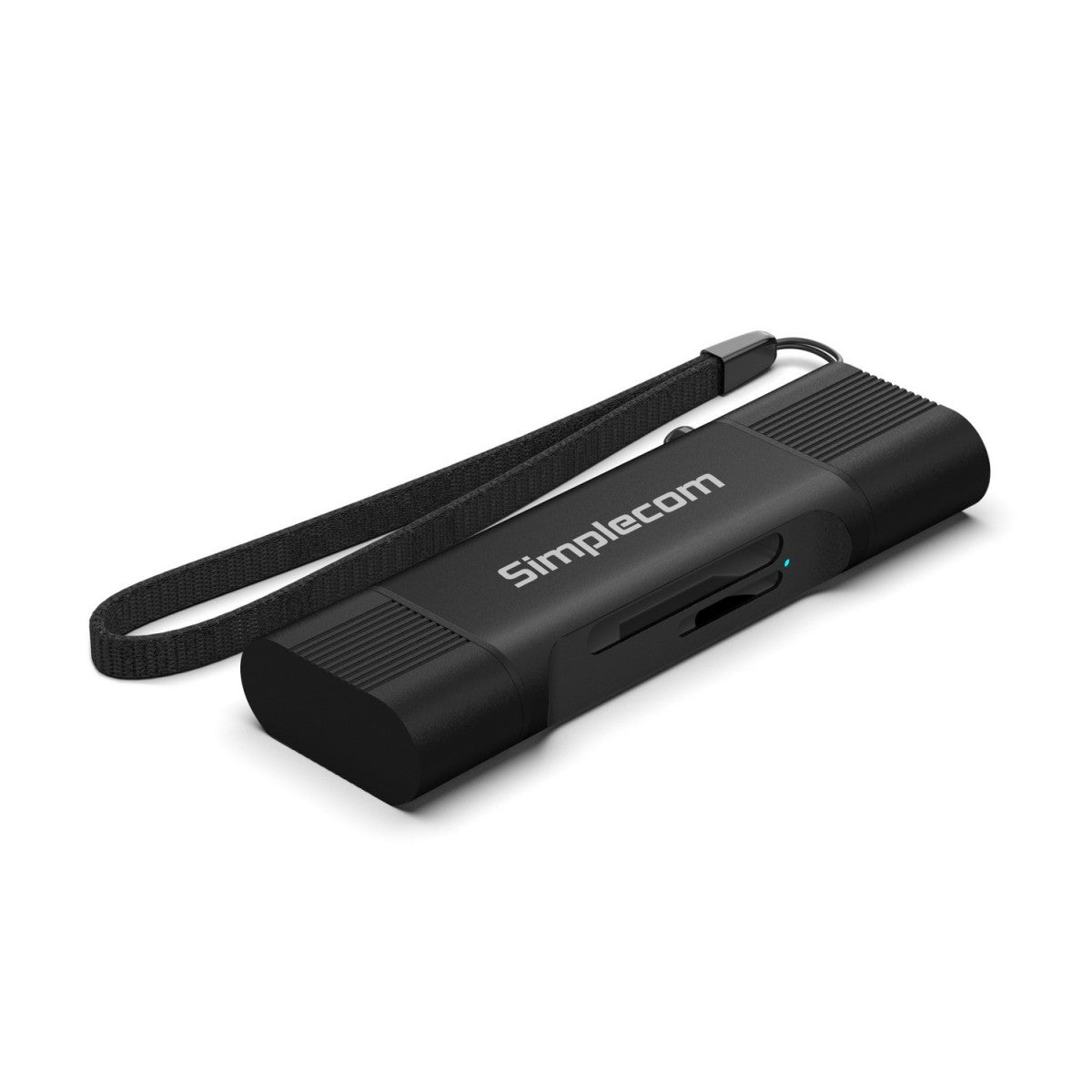Simplecom CR402B SuperSpeed USB-C and USB-A Dual Slot Card Reader for SD MicroSD USB 3.2 Gen 1 CR402B
