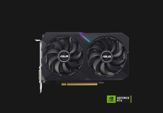 ASUS nVidia GeForce DUAL-RTX3050-8G-V2 RTX 3050 V2 8GB GDDR6 1777 MHz Boost Clock, RAM 14Gbps, Digital Max Resolution DUAL-RTX3050-8G-V2