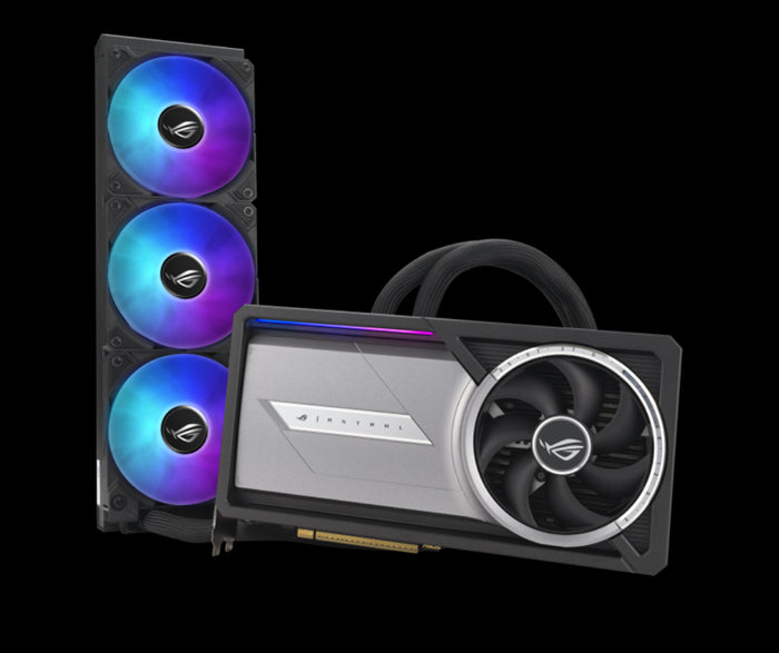 ASUS nVidia GeForce ROG-ASTRAL-LC-RTX5090-O32G-GAMING 32GB GDDR7 2580MHz Boost 28Gbps 512-bit Digital Max Res 7680 x 4320 ROG-ASTRAL-LC-RTX5090-O32G-GAMING