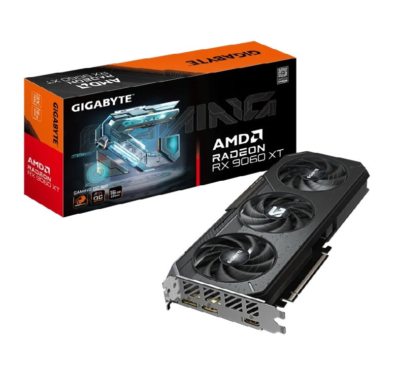 Gigabyte GV-R9060XTGAMING OC-16GD, Radeon RX 9060 XT, 16GB, GDDR6, PCI-E 5.0, ATX, HDMI 2.1b *2 (embargo) GV-R9060XTGAMING OC-16GD