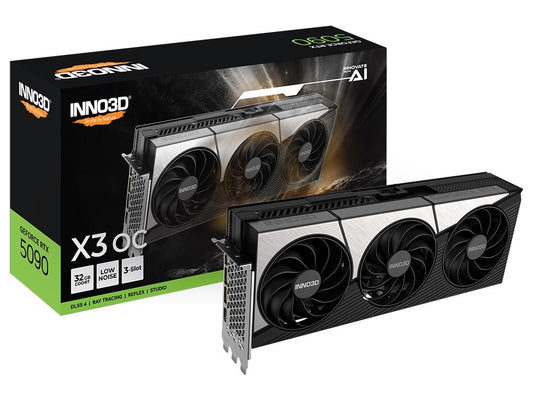 INNO3D nVidia GeForce RTX 5080 ICHILL X3 16GB GDDR7 2715MHz Boost Clock, RAM 30Gbps, 3xDP, 1xHDMI, 334x148x73mm C50803-16D7X-176069H
