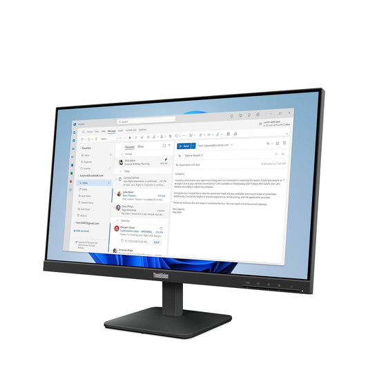 Lenovo ThinkVision S24-4E 23.8 FHD IPS, 1920x1080, 4ms, VGA, HDMI, Tilt, VESA 64B5KAR1AU