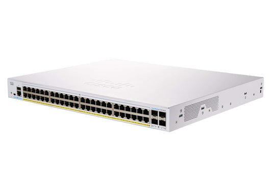Cisco CBS250-48P-4G 48xGbE PoE+ Switch, 370W, 4xSFP CBS250-48P-4G