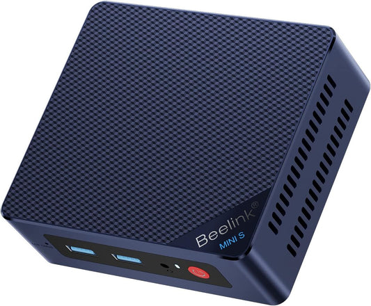 BeeLink Mini PC, Celeron N95, 8GB, 256GB SSD, LAN/WFI/BT, Win11Pro MINIS-N95-256