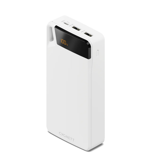 Cygnett ChargeUp Boost 3rd Gen 20K mAh Power Bank White