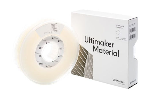 UltiMaker PLA - M0751 TRANSPARENT 750 - 211399 BOX 1614