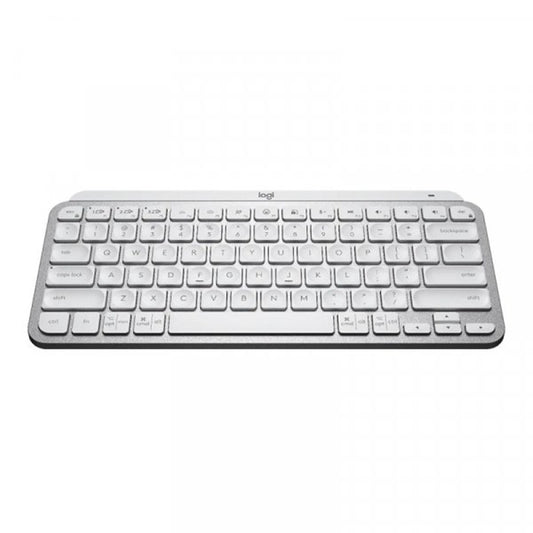 Logitech 920-010506 MX Keys Mini Minimalist Wireless Illuminated Keyboard, Pale Grey  920-010506