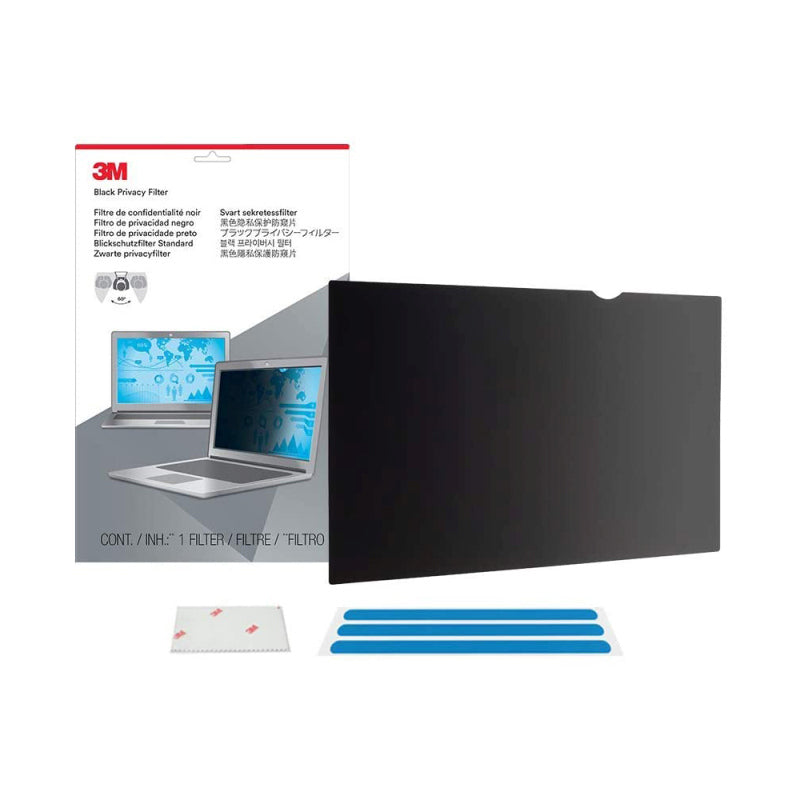 3M PF154W1B Privacy Filter for 15.4 inch Laptop with COMPLY Flip Attac ...