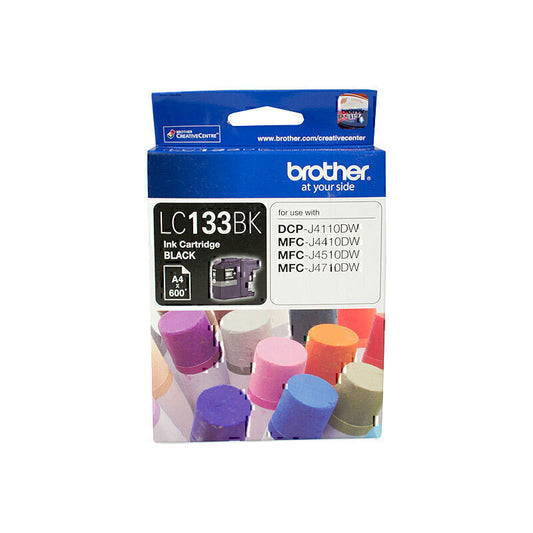 Brother LC133 Black Ink Cartridge up to 600 pages - LC-133BK