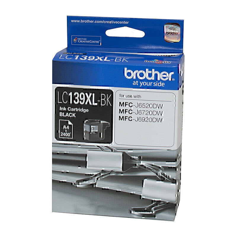 Brother LC139XL Black Ink Cartridge up to 2400 pages - LC-139XLBK