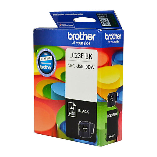 Brother LC23E Black Ink Cartridge 2,400 pages - LC-23EBK