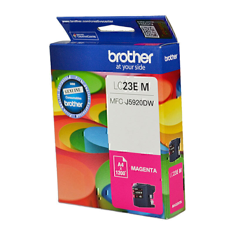 Brother LC23E Magenta Ink Cartridge 1,200 pages - LC-23EM