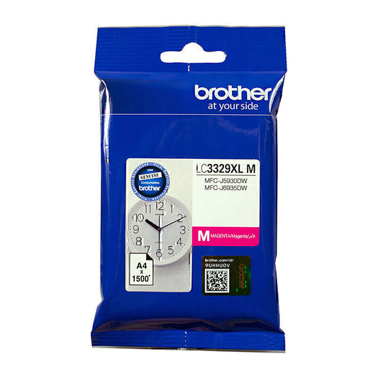 Brother LC3329XL Magenta Ink Cartridge up to 1500 pages - LC-3329XLM