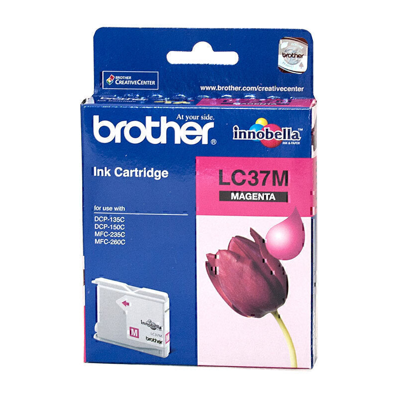 Brother LC37 Magenta Ink Cartridge 300 pages - LC-37M