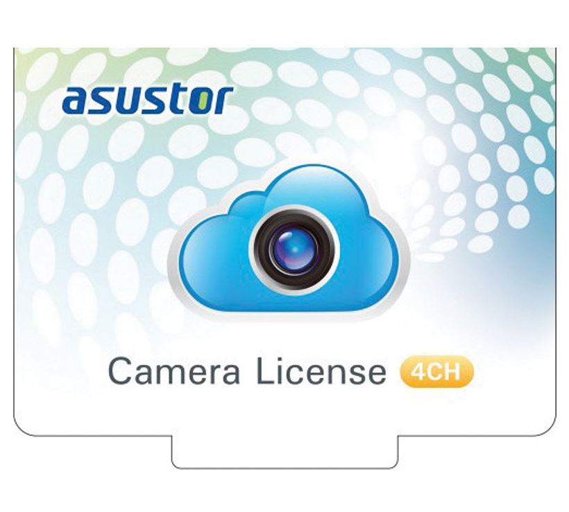 Asustor NVR 4 Channel Camera Licenses for Surveillance Center Digital Version AS-SCL04