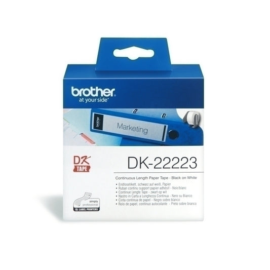 Brother DK22223 White Roll 50mm x 30.48 metres - DK-22223
