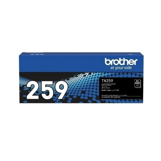 Brother TN259 Black Toner Cartridge 4,500 pages - TN-259BK