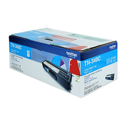 Brother TN340 Cyan Toner Cartridge 1,500 pages - TN-340C