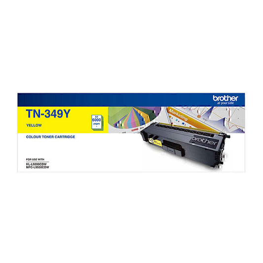 Brother TN349 Yellow Toner Cartridge 6,000 pages - TN-349Y