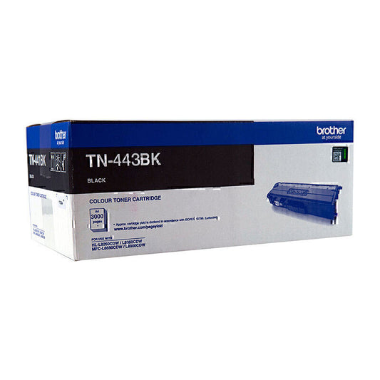 Brother TN443 Black Toner Cartridge 4,500 pages - TN-443BK