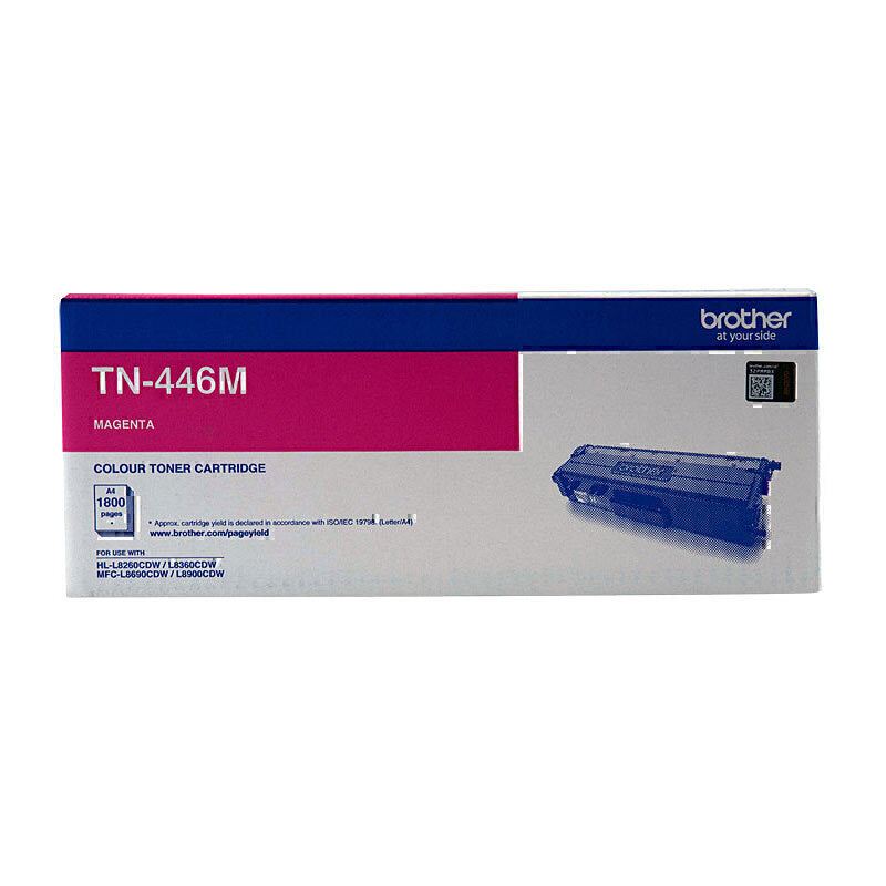 Brother TN446 Magenta Toner Cartridge 6,500 pages - TN-446M