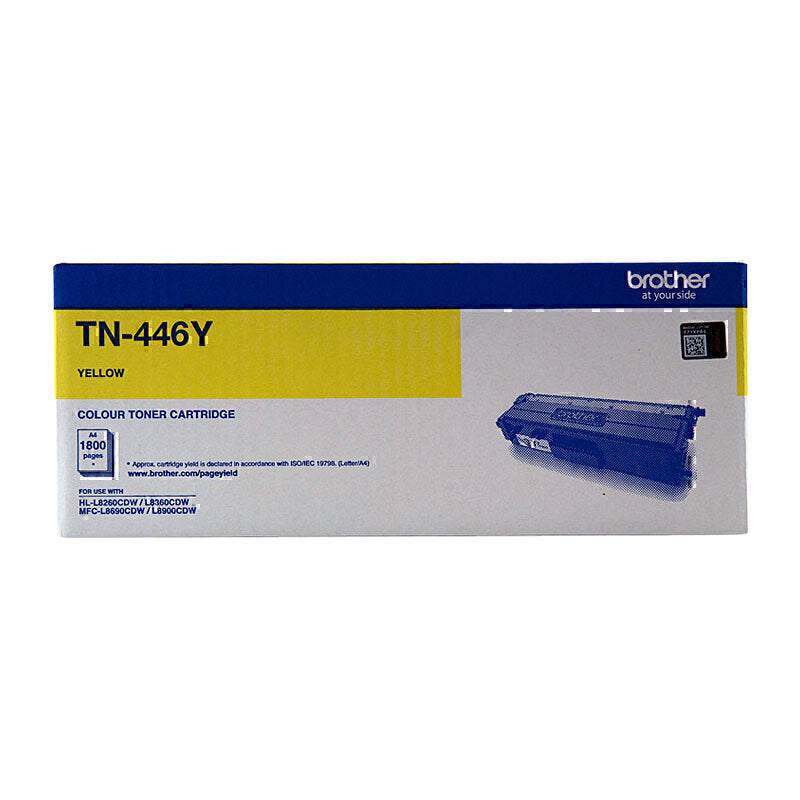 Brother TN446 Yellow Toner Cartridge 6,500 pages - TN-446Y