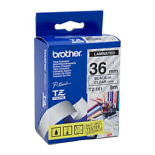 Brother TZe161 Labelling Tape 36mm x 8m - TZE-161