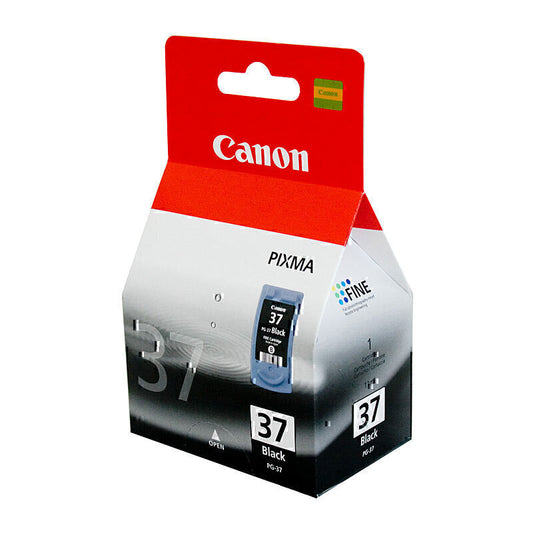 Canon PG37 Black Ink Cartridge 219 pages - PG37