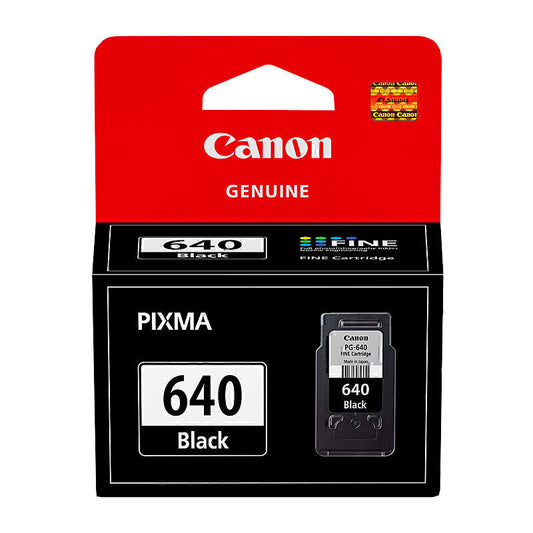 Canon PG640 Black Ink Cartridge 180 pages - PG640